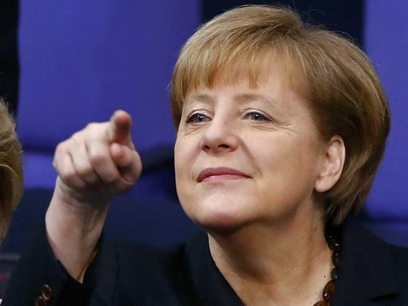 Прическа ангелы Меркель